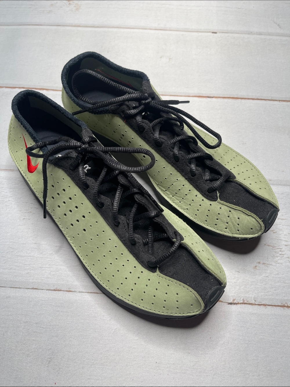 Nike Air Superfly 9.5 Sneakers Shoes Oil Green Black Low Profile Women’s New